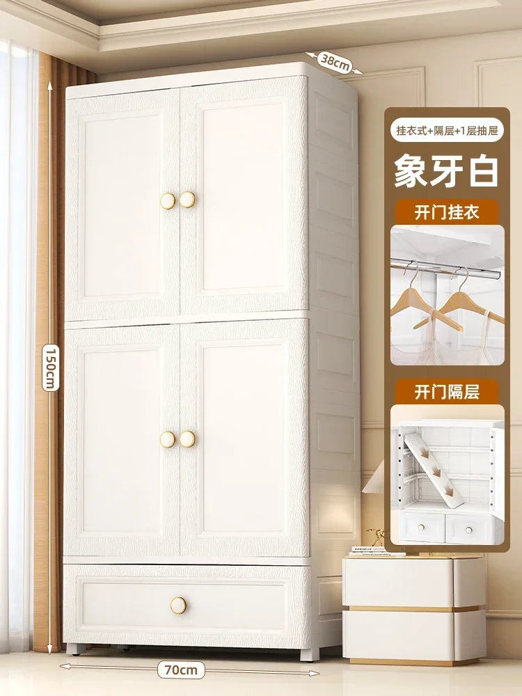 Modern Waterproof Wardrobe Bedroom Luxury Dressing Clothing Wardrobe Storage Living Room Shelf Roupeiro De Hotel Furniture