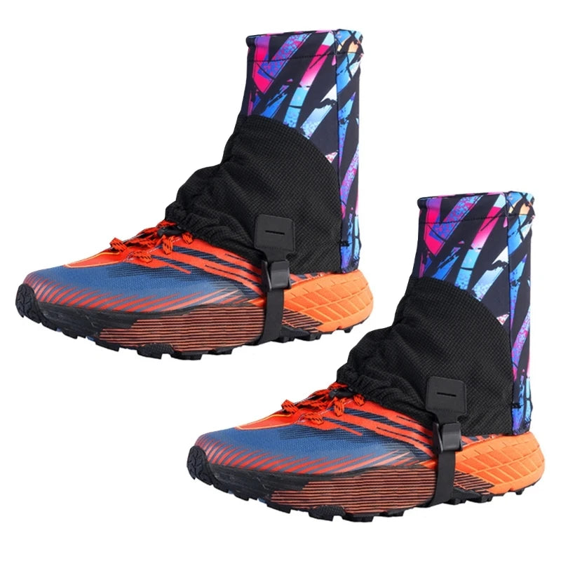 Outdoor Trail Gaiters Low Ankle Gaters Protective Shoe Cover Breathable Sand prevention for Running Hiking Trail Racings