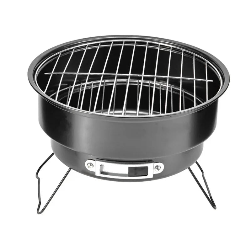 Portable Stainless Steel Barbecue Grill for Outdoor Cooking, Camping, Picnic and Kitchen Dining BBQ Tools
