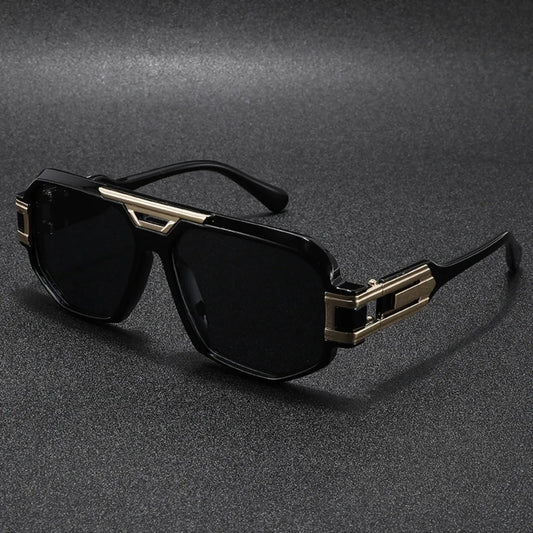 Men's Sunglasses Vintage Luxury Designer Women Sunglass UV400 Retro Trend Driving Europe America Large Frame Sun Glasses Gafas