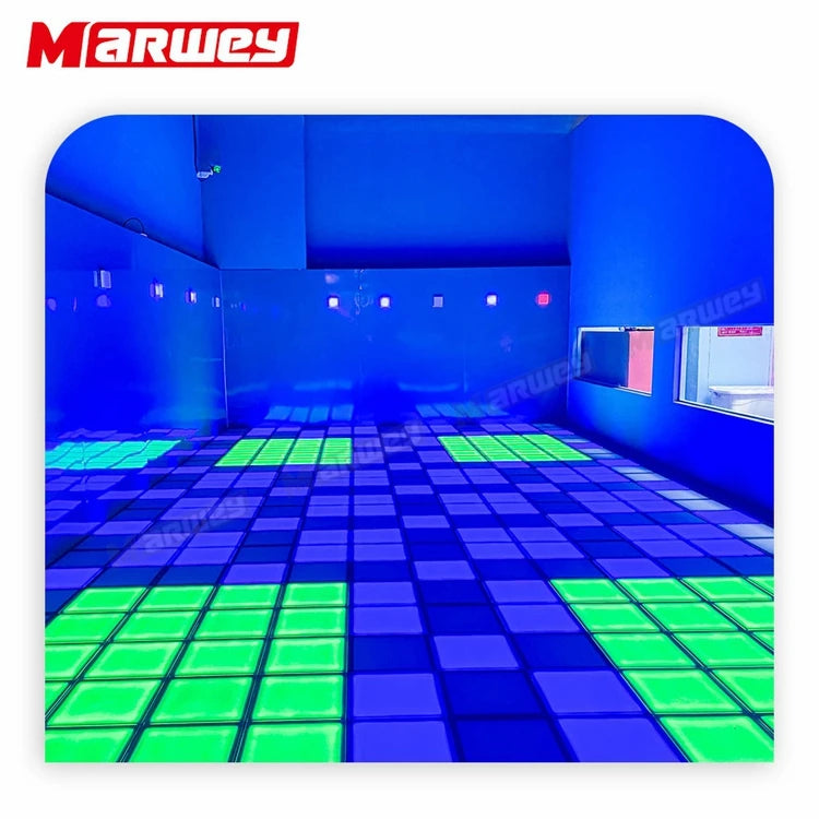 Popular Amusement Park Equipment Interactive Games Hopscotch Floor Games Indoor Immersive AR Kids Game Led Floor