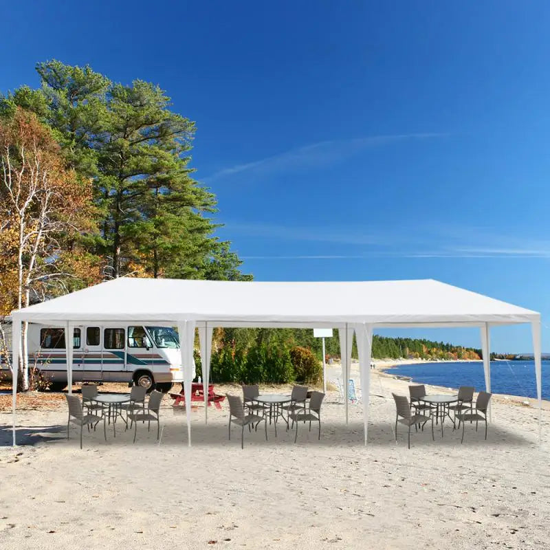 Outdoor Party Tent With Spiral Tube Non-Cloth Patio Camping Gazebo Shelter Awning Wedding BBQ Events Tent Garden Shade Supplies