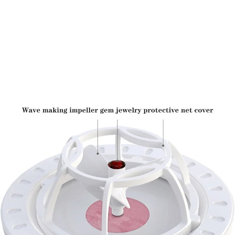 Mini Ultrasonic Wave Dishwasher Portable Travel Cleaning Machine Household Fruit And Vegetable Cleaning Machine
