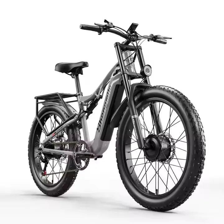 Shengmilo S600 26 Inch 2000W 48V 17.5Ah Battery EU USA 7 Speed Aluminum Alloy Frame Tube Electric Bike