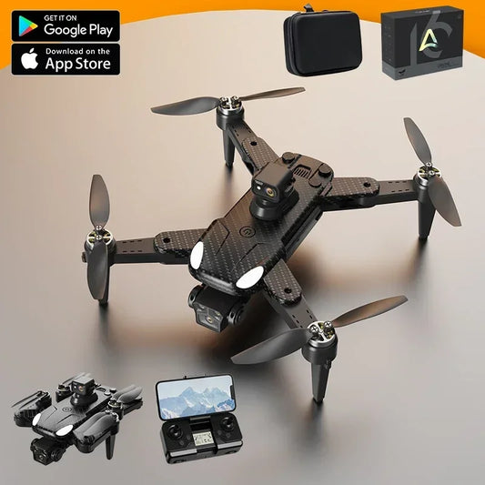 New Drone AE16 GPS Brushless 360° Laser Obstacle Avoidance 8K HD Four Camera Drones GPS Positioning Automatic Return Dron 1000M