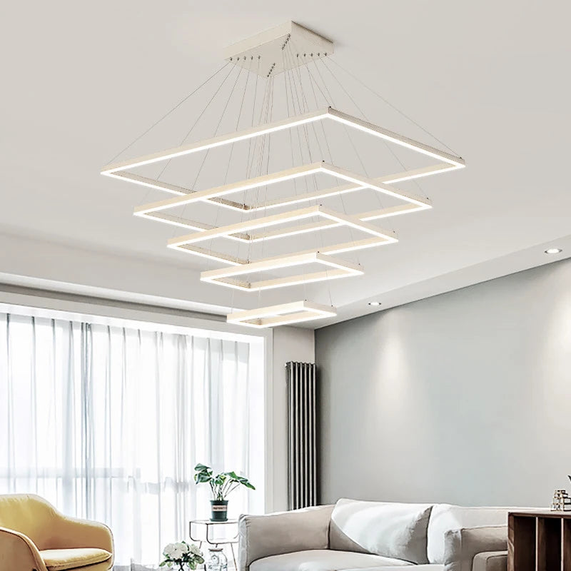 Living room pendant lamp 2024 new simple modern atmosphere hall main lamp Nordic creative designer restaurant lamp