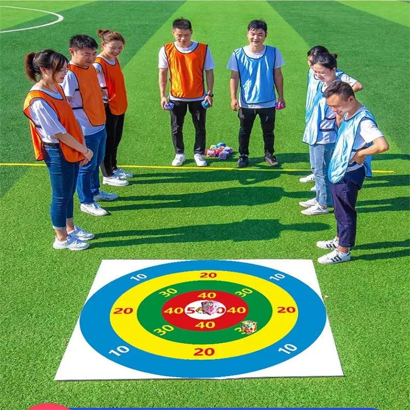 Sandbag Throwing Disc Game Beach Ball Garden Games Sports Toys Novelty Toy Entertainment Party Outdoors Outdoor Fun Hobbies