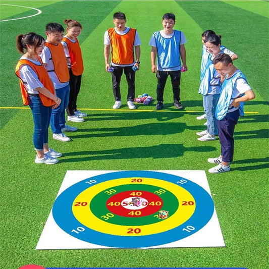 Sandbag Throwing Disc Game Beach Ball Garden Games Sports Toys Novelty Toy Entertainment Party Outdoors Outdoor Fun Hobbies