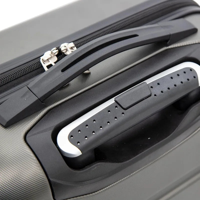 Club Harper Luggage, Charcoal, 20-Inch Carry-On