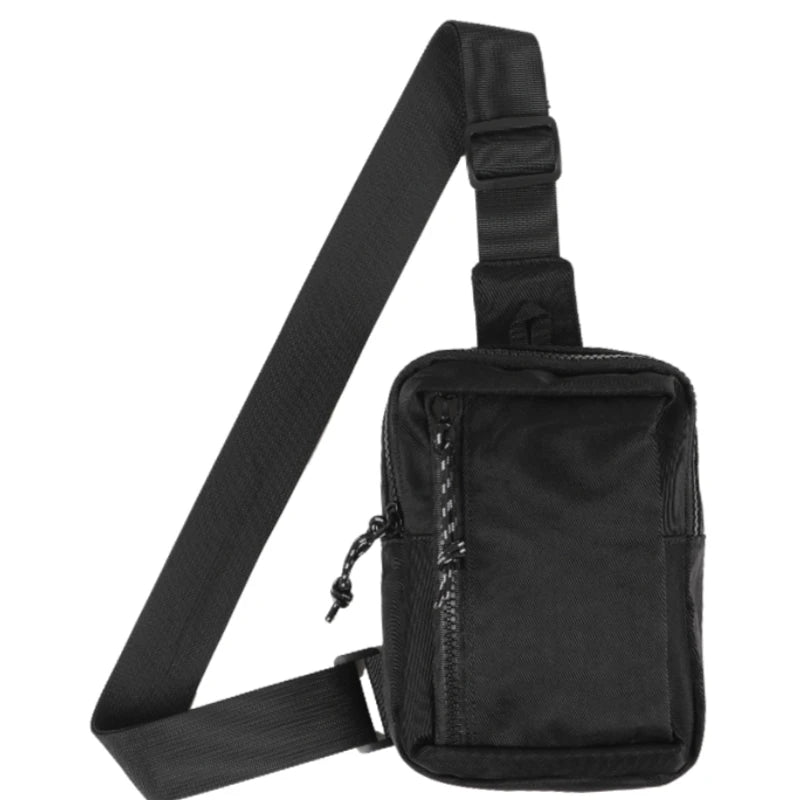 Casual single-shoulder crossbody mini chest bag for men and women, perfect for carrying a phone while running, jogging, or worki