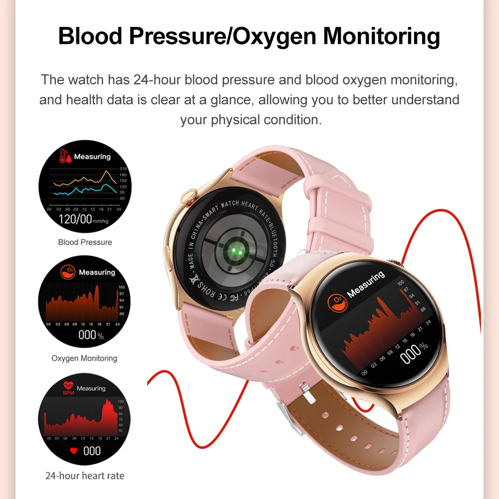 2025New GPS NFC Bluetooth Call Smartwatch Women Watch 4 mini Sports Track Heart Rate Oximetry Monitoring Health Smartwatch Woman