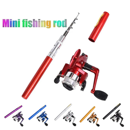 Fish Rod Goods Tackle Reel Telescopic Pole Tools Accessaries Rods for Fishing Accessories Poles Material Things Articles Sports