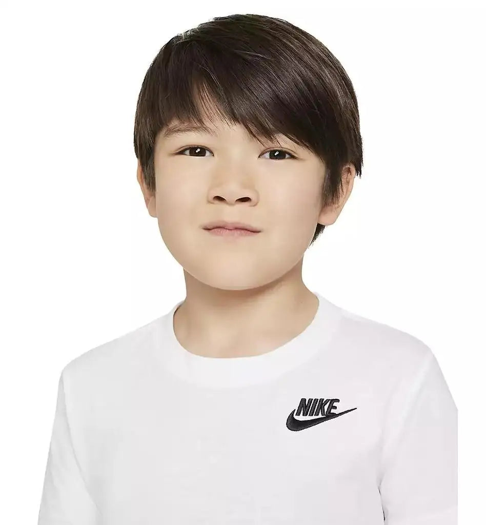 Nike | Little Boys Sportswear Embroidered Futura Short Sleeve T-shirt