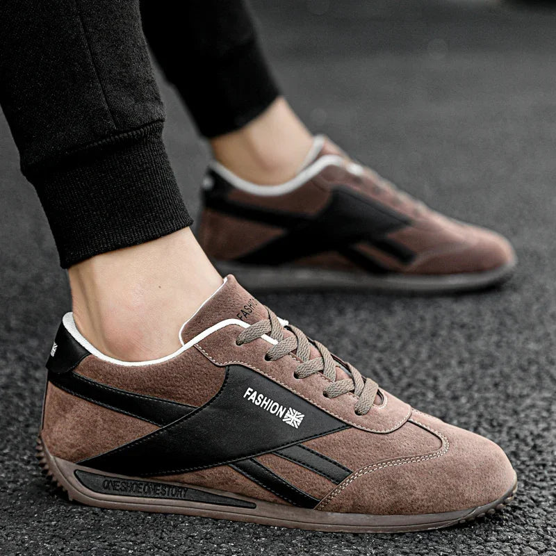 Men Shoes 2025 Trend Breathable Leisure Male Casual Sneakers Outdoor Non-Slip Flat Footwear Tennis For Men Walking Shoes