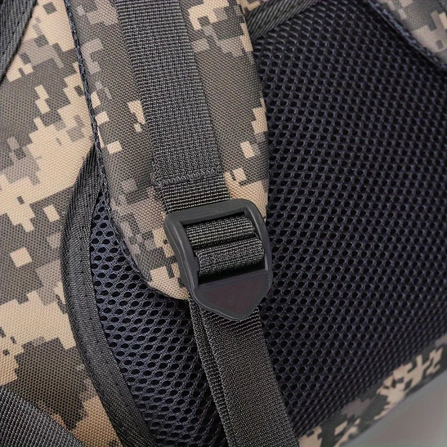 New Camouflage Hiking Backpack Men Large Capacity Backpack Waterproof Oxford Cloth Travel Bag