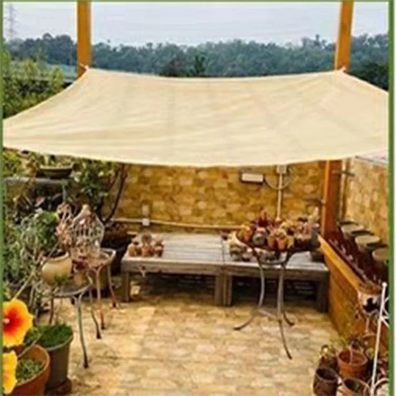 Garden Shade Net for Plant Heat Protection Vegetable Greenhouse and Dog Kennel Cover Patio Backyard Balcony Outdoor Awning