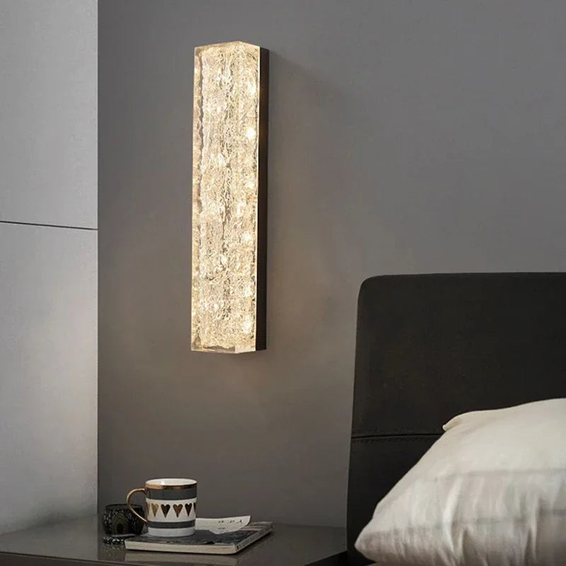 Modern Luxury Gold Led Wall Lamp For Living Room Bedroom Aisle Bathroom Bedside Bathroom Indoor Design Decorative Light Fixtures