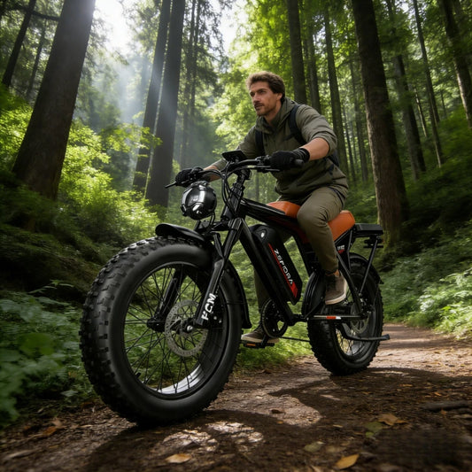 【Brand+】2000w Electric Bike,48v Aluminum Alloy 20inch Ebike, Adjustable Brake Seat,for Snowy Conditions Cycling Electric Bicycle