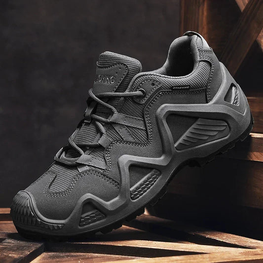 Mens Field Hunting Climbing Hiking Shoes Outdoor Combat Tactical Desert Boots Male Training Waterproof Sports Shoes Zapatos