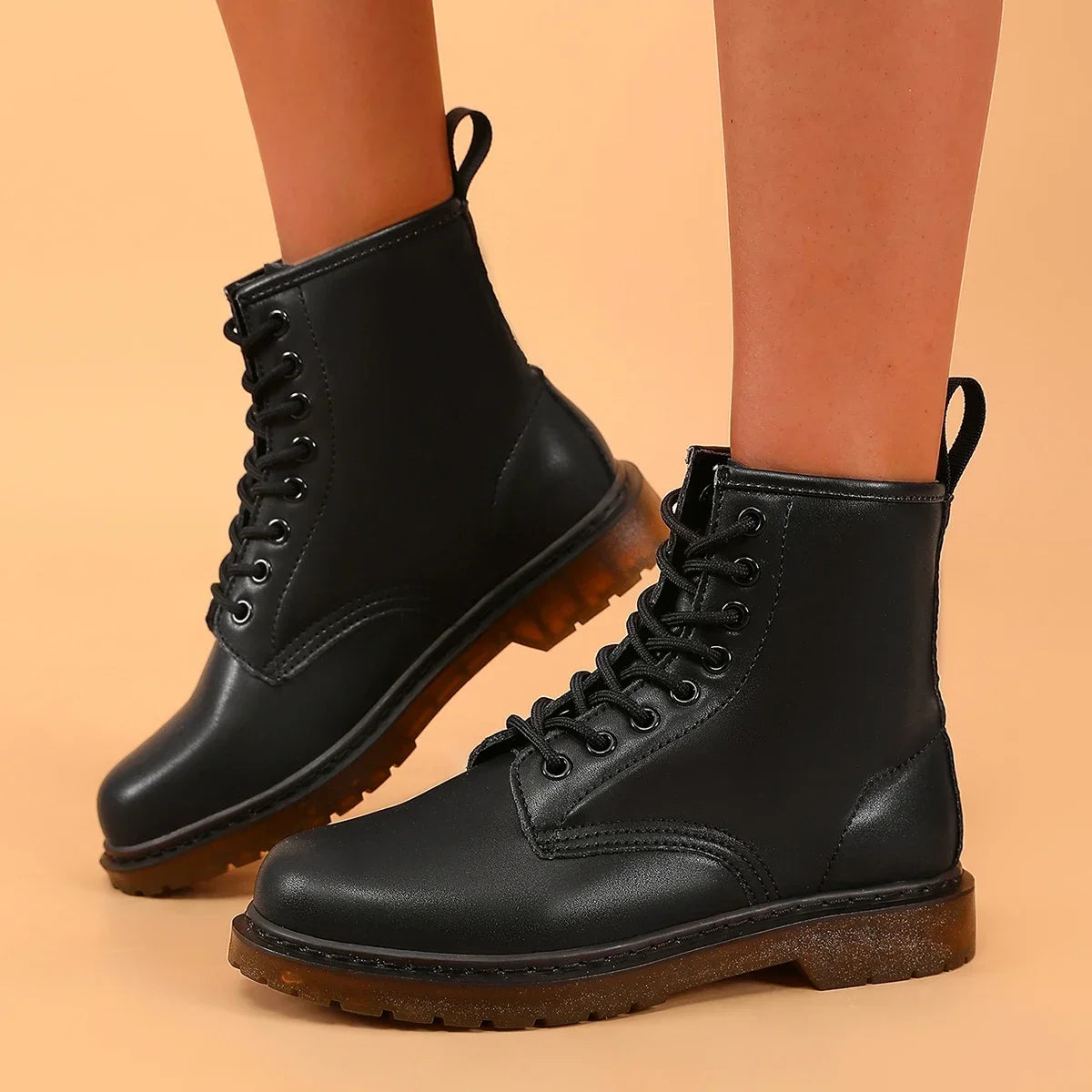 Handsome Fashion Platform Shoes for Women Waterproof Women's Boots Non-slip Wear-resistant Soft Bottom Ladies Casual Shoes