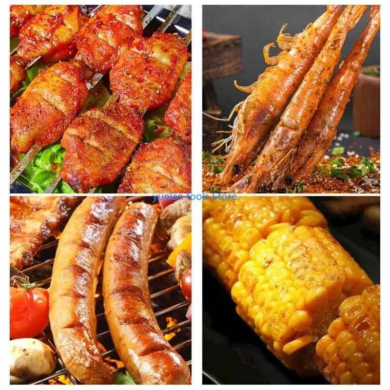 50LB BBQ Skewers Stainless Steel Material Indoor Kitchen Outdoor Grilling Use Skewers