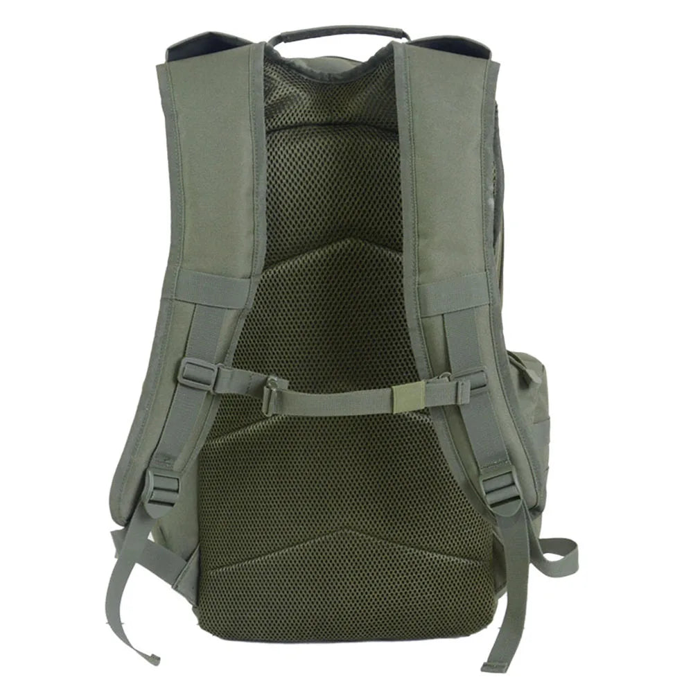 Outdoor new camping hiking backpack 45L large capacity shoulder men tactical camouflage backpack