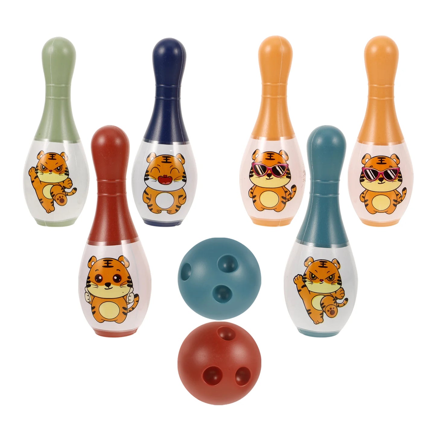 1 Set of Kids Bowling Set Games Toys Bowling Set Sports Games