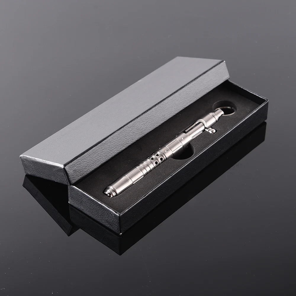 Titanium TC4 Bolt Tactical Pen Multifunction Self Defense Personal Defense Glass Breaker Outdoor Survival EDC Tools