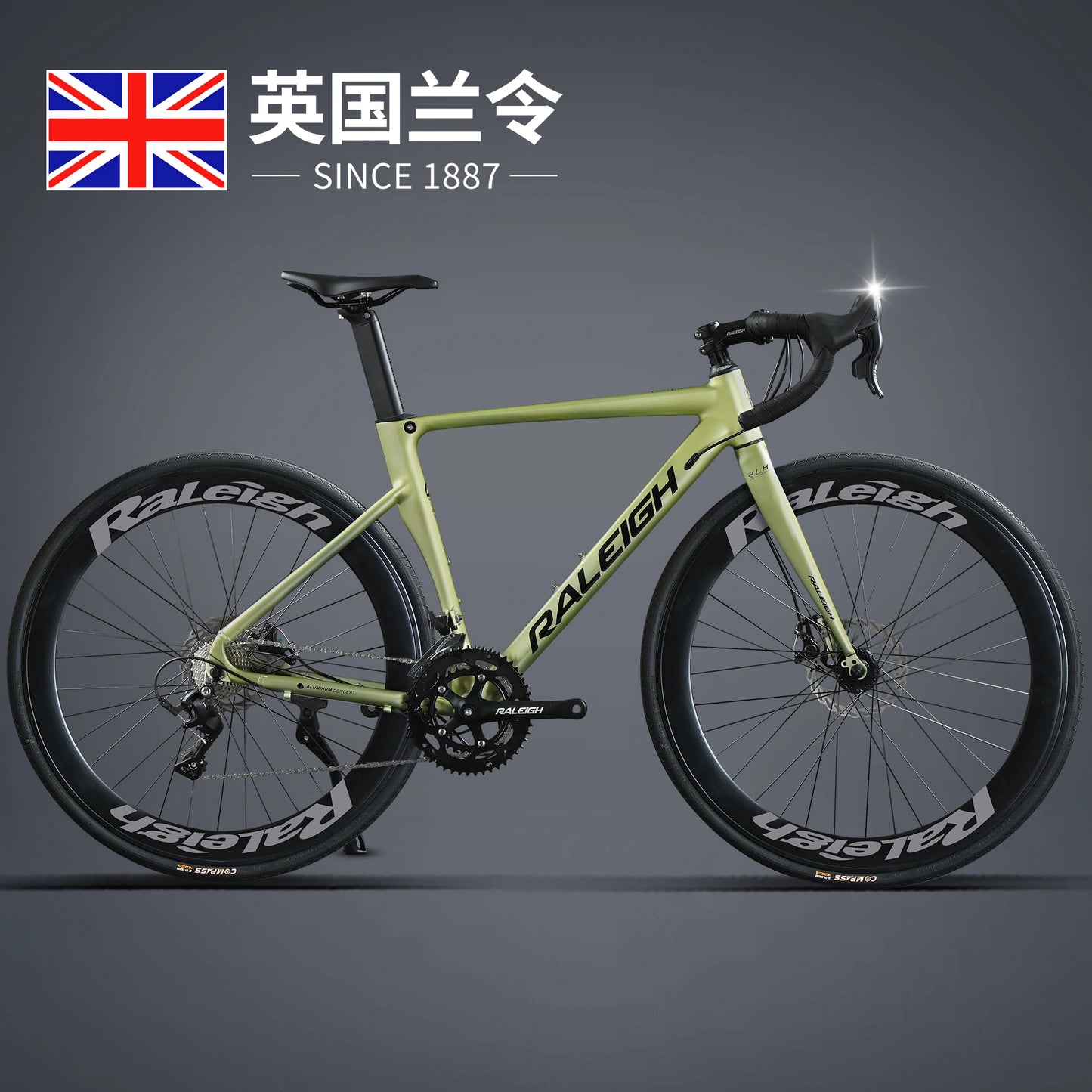 Aluminum Alloy Gravel Bike Road Bicycle.700C Racing Road Bike,40/60mm 16/18/24/27 Speed,Road Cycling Bicycle for Student Adult