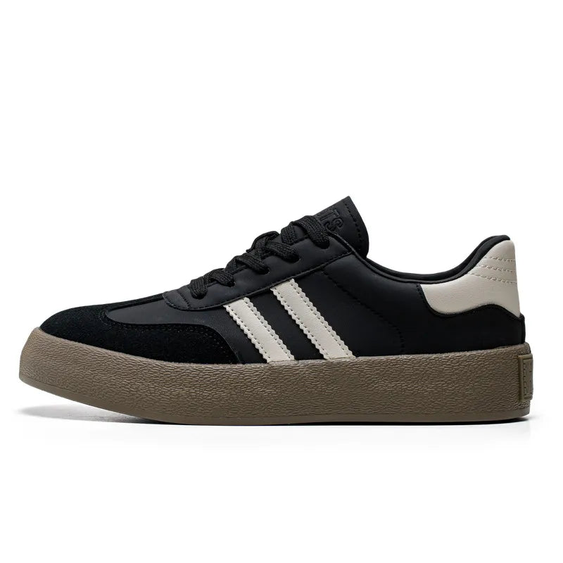 Men's trendy popular Leisure shoes versatile soft leather for Men Sneakers Man Low-top wear-resistant sports walking Footwear