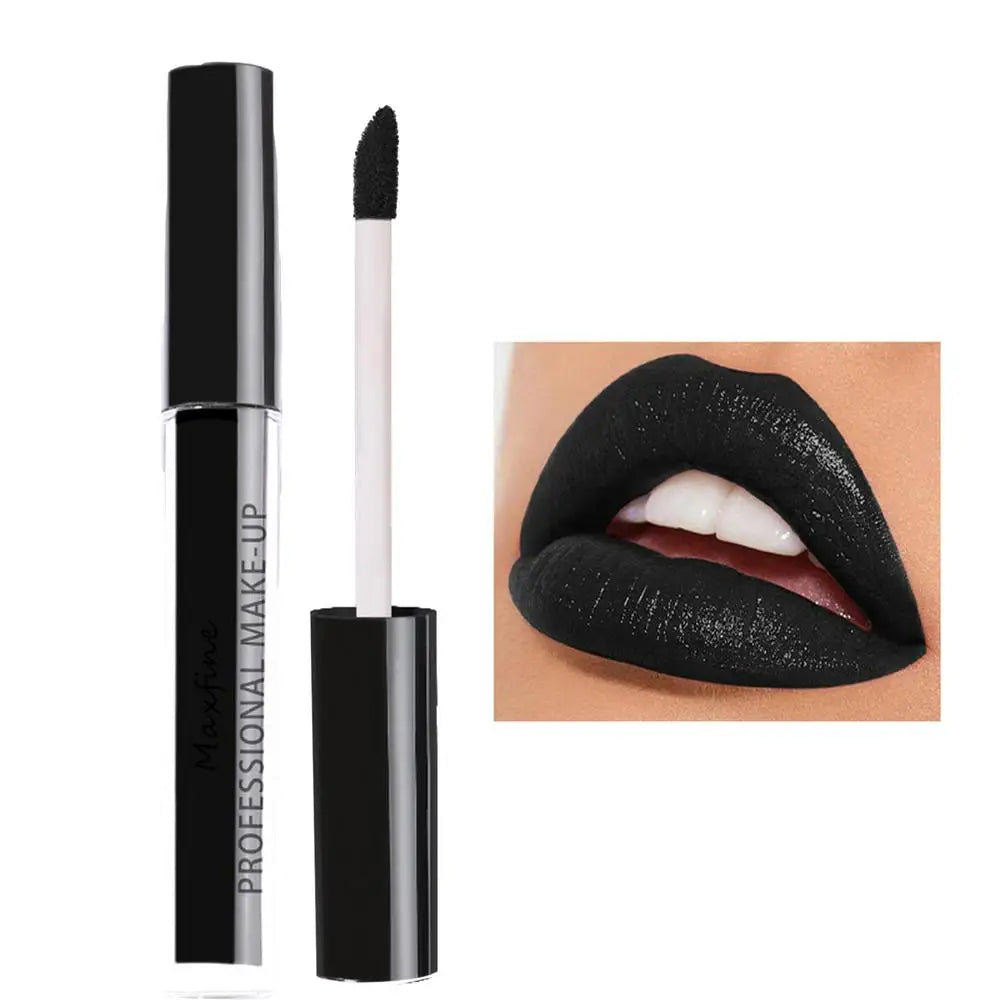 1pcs Halloween Lipgloss Waterproof Sexy White Black Lip Gloss Halloween lipstick Halloween Lip Makeup Tool Korean Cosmetics