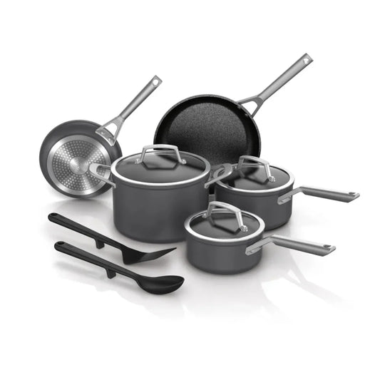 NeverStick Premium Hard-Anodized 10-Piece Cookware Set, C39010