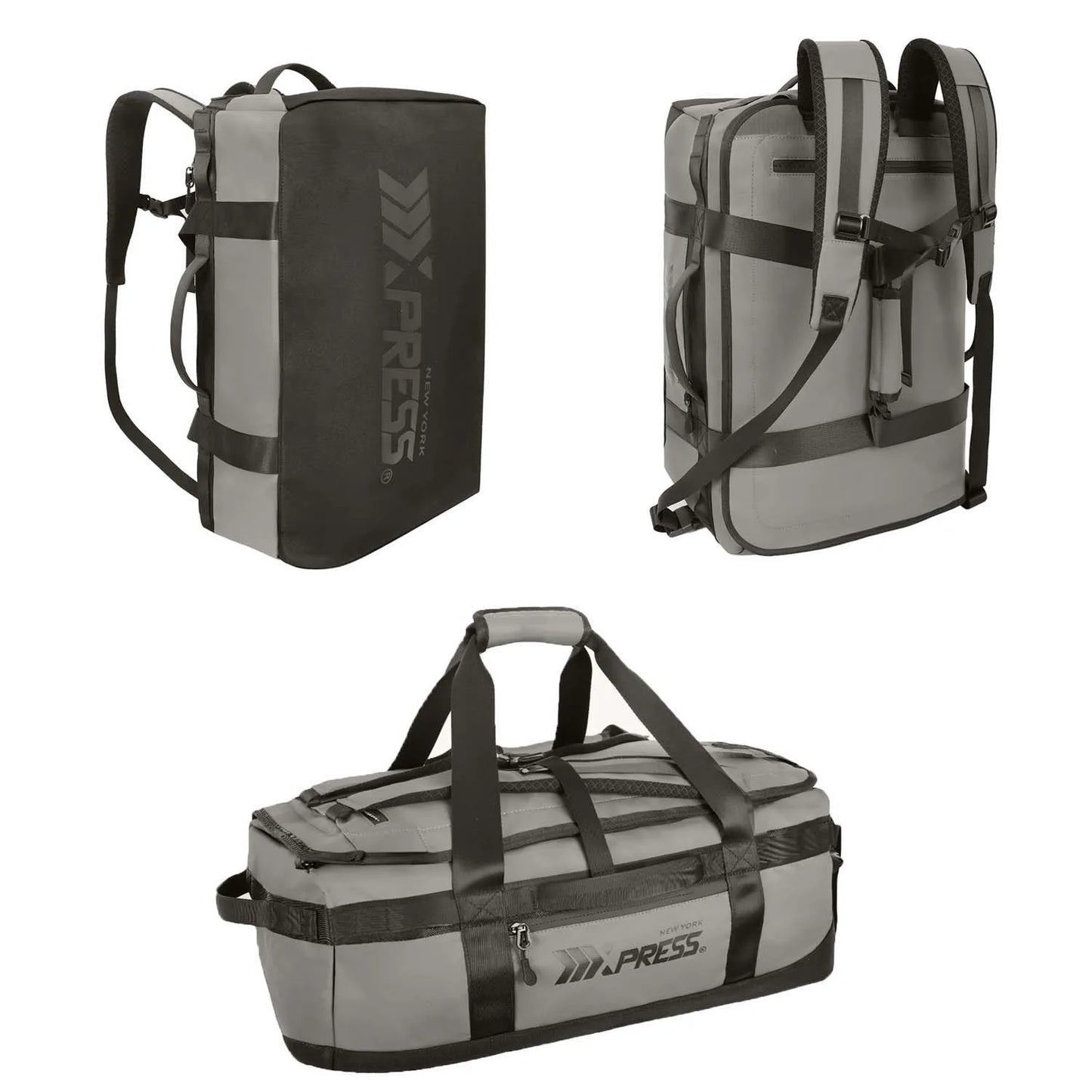 2in1 Travel Backpack Duffle Convertible Duffel Bag with Backpack Straps 40L Large Capacity Luggage Backpack Trip Sport Training