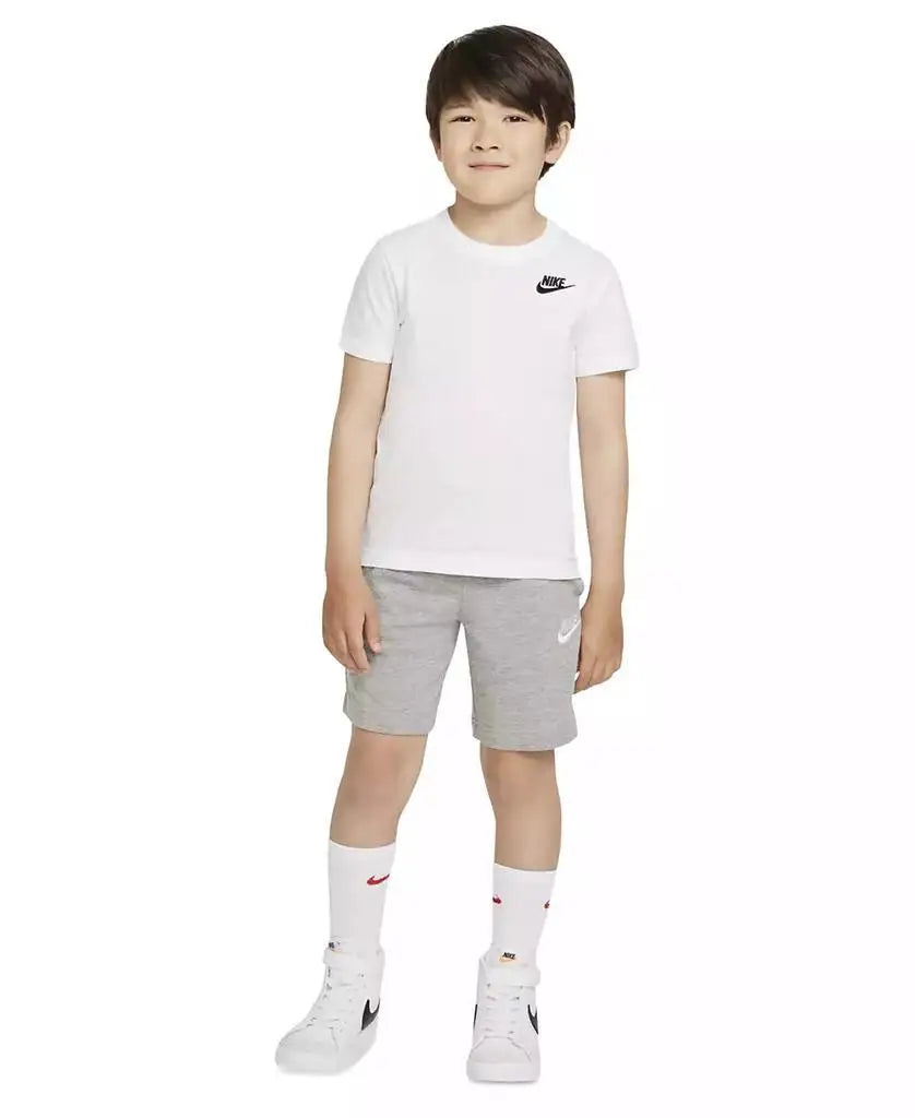 Nike | Little Boys Sportswear Embroidered Futura Short Sleeve T-shirt