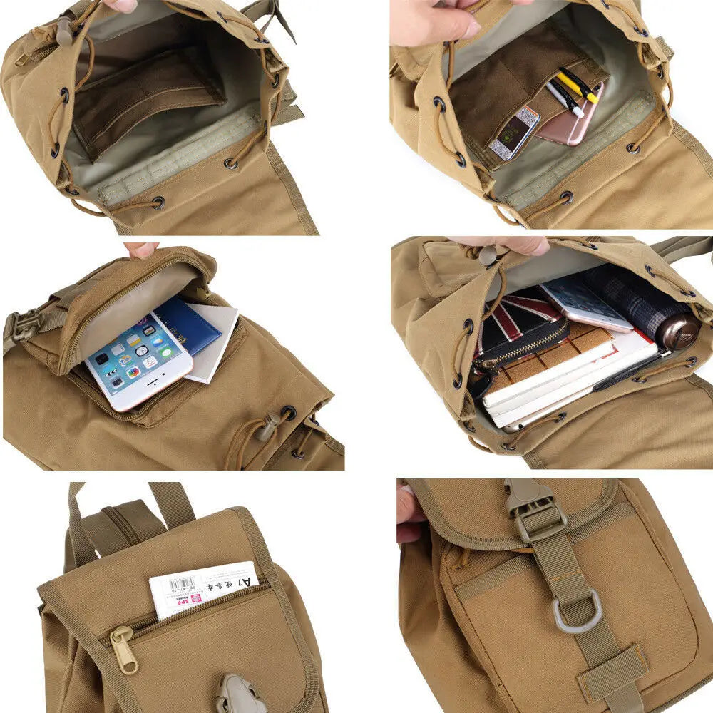 Tactical Kid's Backpack Military Sling Shoulder Bag School Bags for Boys Girls