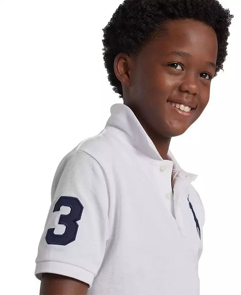 Polo Ralph Lauren | Big Boys Big Pony Cotton Mesh Short Sleeve Polo