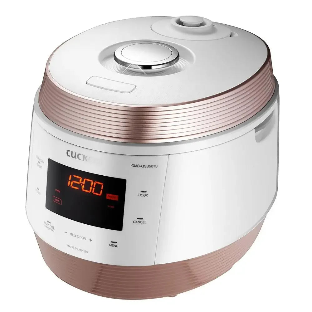 5QT Electric Pressure Cooker Multi-Function Cooker with 10 Menu Options Stainless Steel Pot Smart Cooking Timer Safe Steam