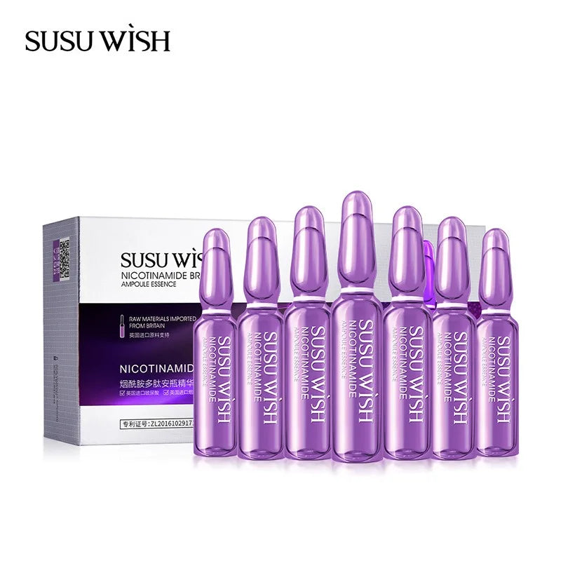 28pcs/set Niacinamide Peptide Ampoule Serum  Anti-Aging Shrink Pores Firming Skin Deep Moisturizing  Facial Skin Care Essence