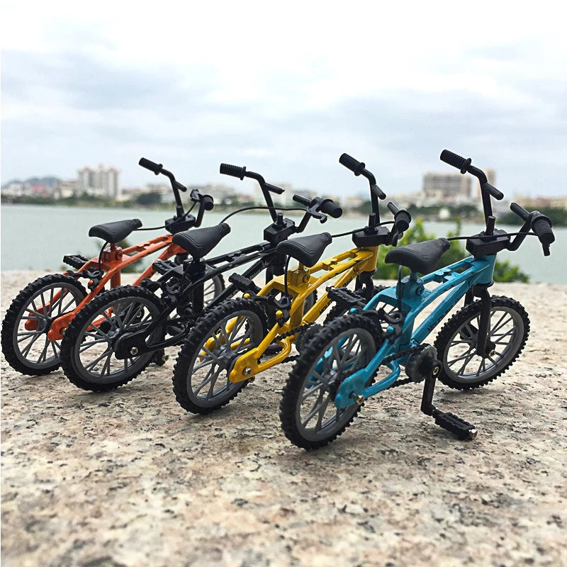 Finger BMX Mini Bicycle Assembly Bike Model Toys Finger Kids Bicycle BMX
