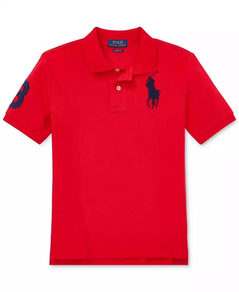 Polo Ralph Lauren | Big Boys Big Pony Cotton Mesh Short Sleeve Polo