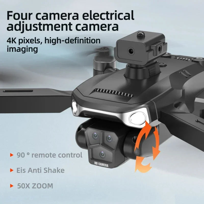 LF633 Brushless Drone 2.4G Optical Flow Dual Camera Obstacles Avoidance 4K with dual lens WIFI HD professional aerial Drone