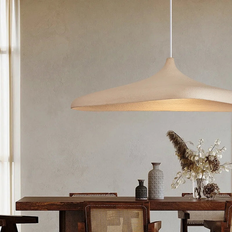 Japan Wabi Sabi Led Pendant Lights Dining Room Luxury E27 Ceiling Chandelier Home Decor Lamparas Simple Luminarias Hanging Lamp