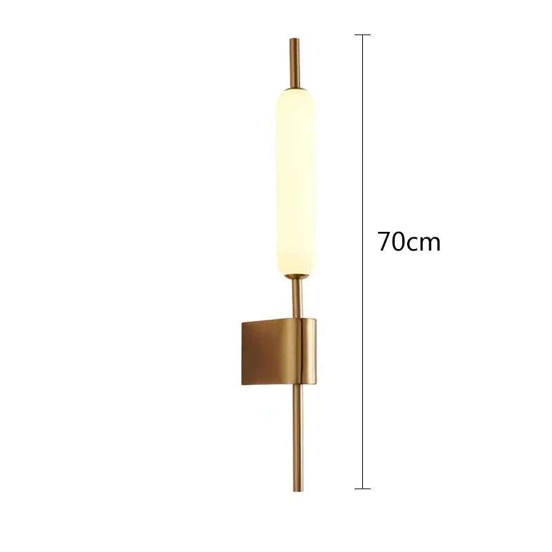 Modern LED Wall Light Bedroom Living Room Background Wall Sconce Bedside Bathroom Staircase Decor Lamp Indoor Lighting Luminaire