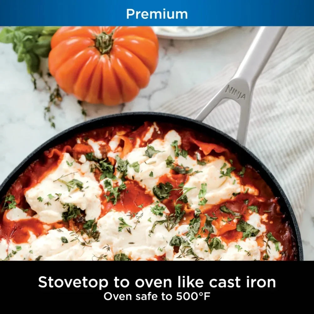 NeverStick Premium Hard-Anodized 10-Piece Cookware Set, C39010