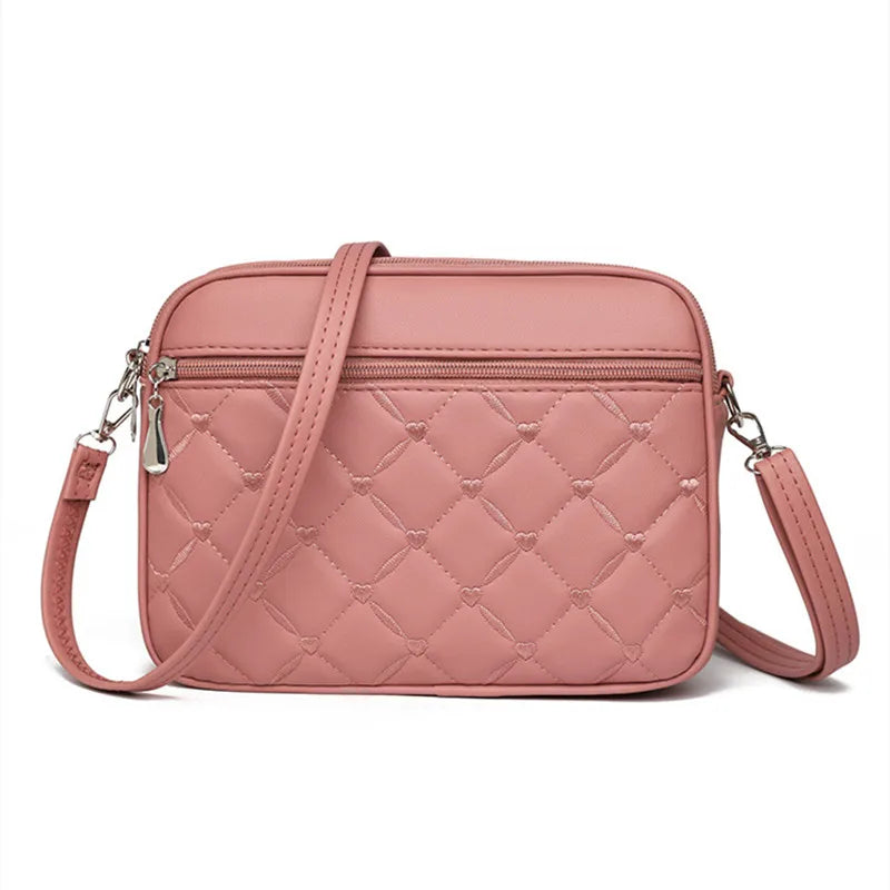 Ladies with High-end and Exquisite Bags New Women's Summer Handbag 2024 Versatile Foreign Trade Crossbody Small Square Bags