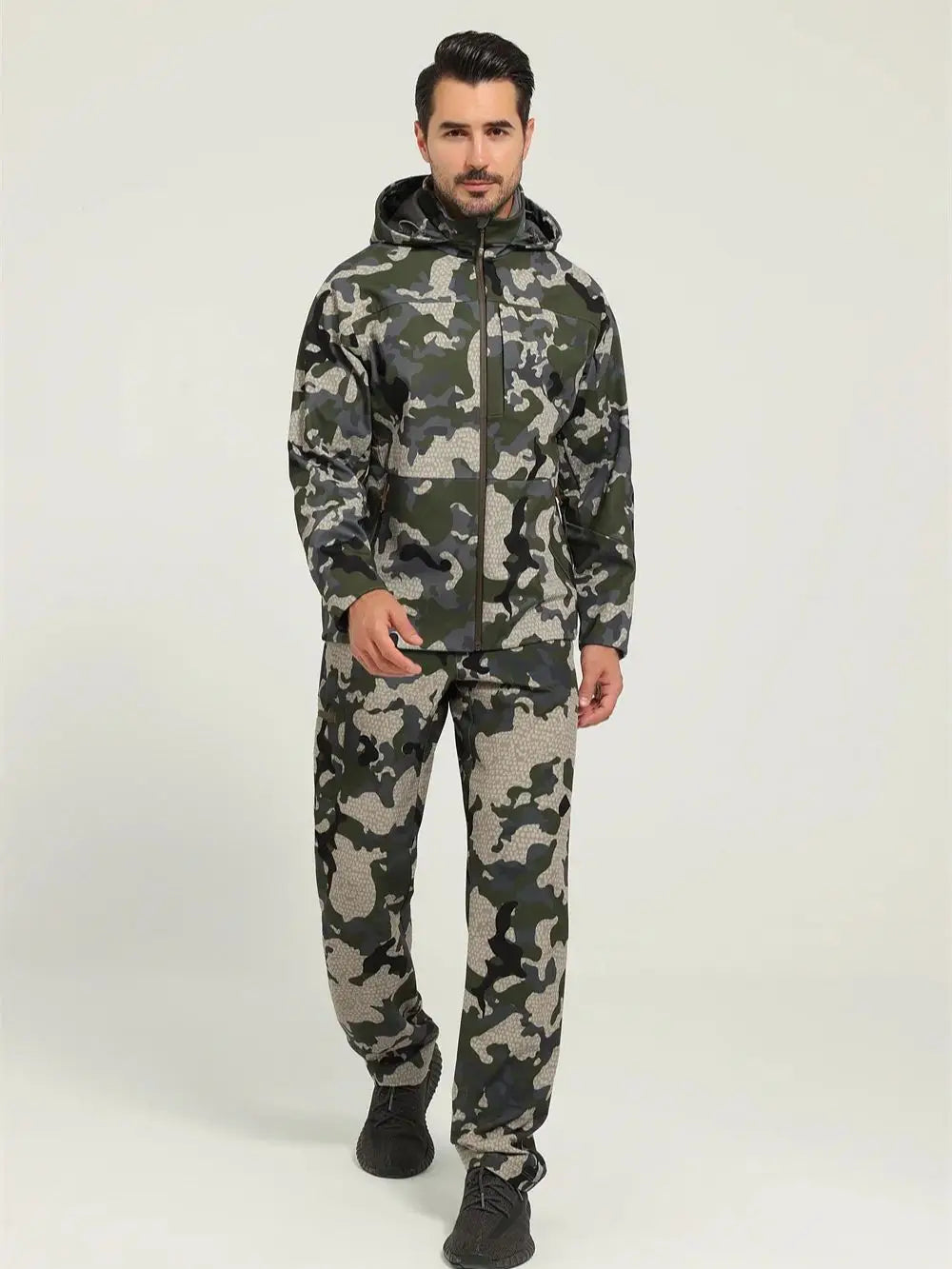 Ainfad Traverse Hunting products Outdoor Truck Camouflage hunting Hunting pants Quick-drying stretch antibiosis pants