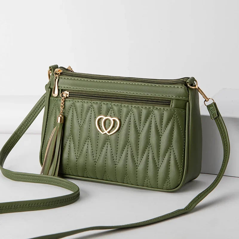 Women's New 2023 Summer Small Purse Large Capacity Versatile Crossbody Messenger Bag Middle Aged Mom Mobile Purse Bag