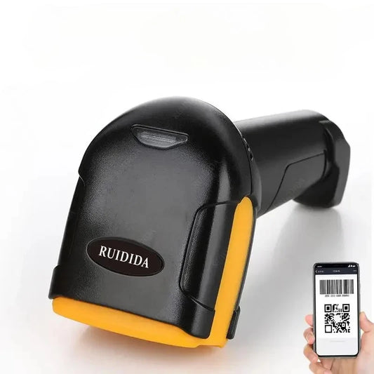 Wired or Wireless Scanner 1D 2D Handheld Bar Reader QR Code Scanner PDF417 for Supermarket Store