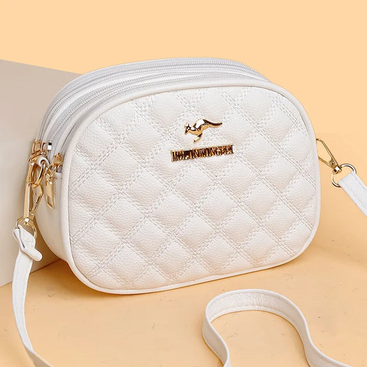 Underarm Bag Women's 2025 Summer New Style High-end Retro Shoulder Bag Versatile Temperament, Round Cake Trendy Crossbody Bag