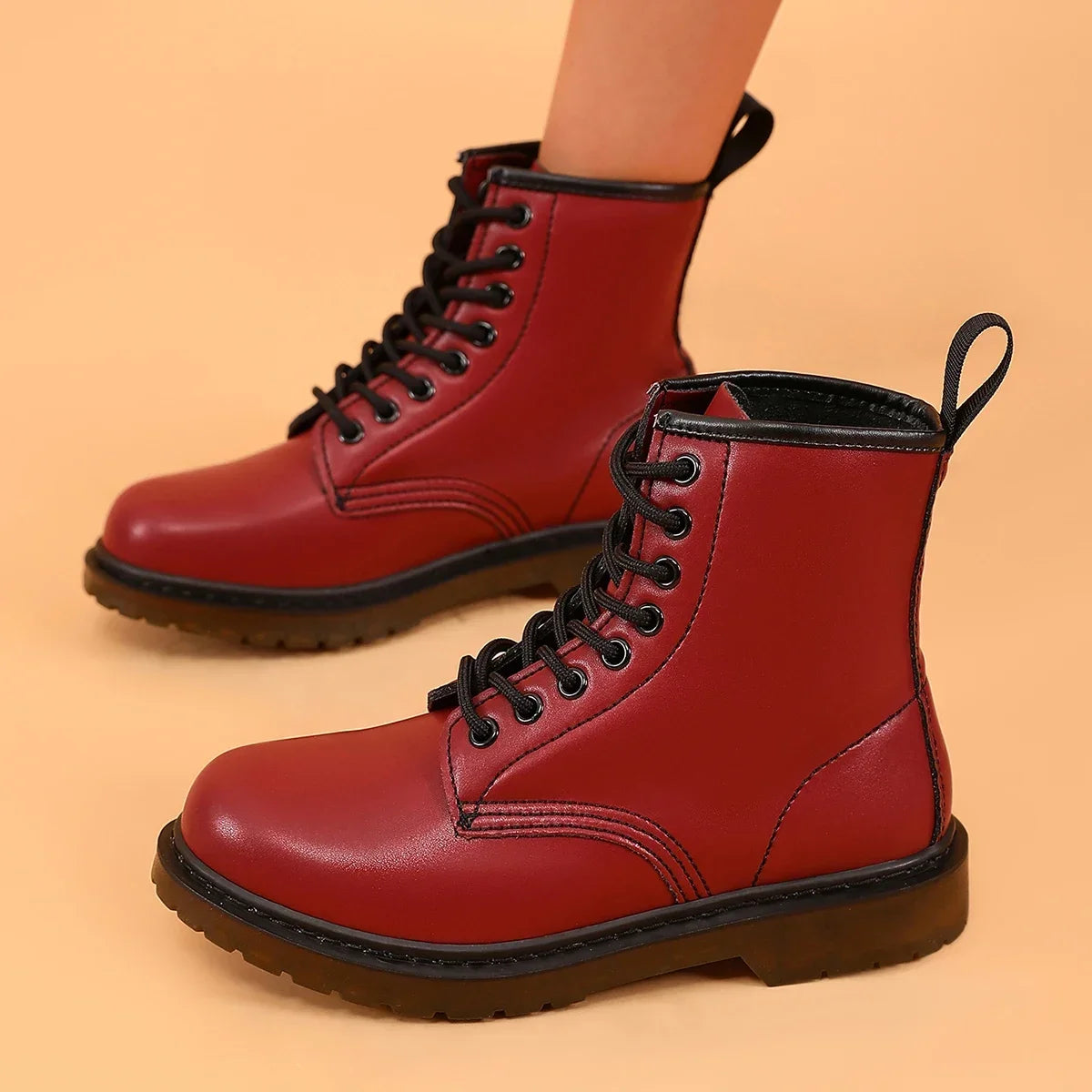 Handsome Fashion Platform Shoes for Women Waterproof Women's Boots Non-slip Wear-resistant Soft Bottom Ladies Casual Shoes